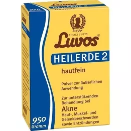 LUVOS Zdravilna glina 2 skin-fine, 950 g