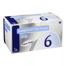 NOVOFINE 6 mm kanile 32 G konica etw, 100 kos