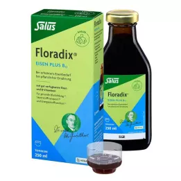FLORADIX Železo plus B12 veganski tonik, 250 ml