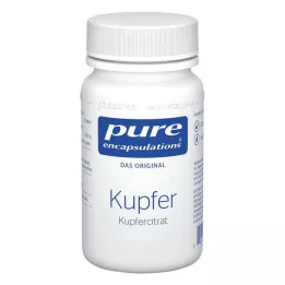 PURE ENCAPSULATIONS Kapsule bakrovega citrata, 60 kosov