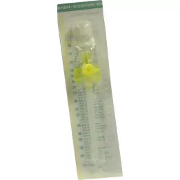 VASOFIX Varnostna kanila 24 G 0,7x19 mm PUR rumena, 1 kos