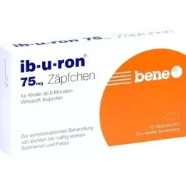 IB-U-RON 75 mg svečke, 10 kos