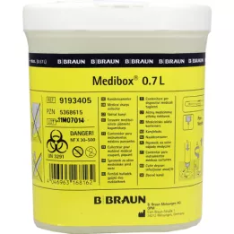 MEDIBOX Posoda za odpadke 0,7 l, 1 kos