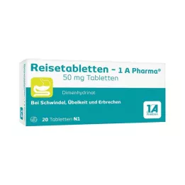 REISETABLETTEN-1A Pharma, 20 kos