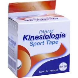 KINESIOLOGIE Športni trak 5 cmx5 m rdeč, 1 kos