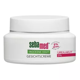 SEBAMED suha koža 5% sečnina akutna krema za obraz, 50 ml