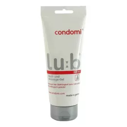 CONDOMI Lubrikant in masažni gel, 200 ml