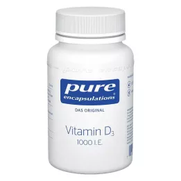 PURE ENCAPSULATIONS Vitamin D3 1000 I.E. kapsul, 120 kos