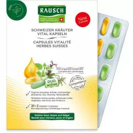 RAUSCH Herbal Vital kapsule, 30X2 kos
