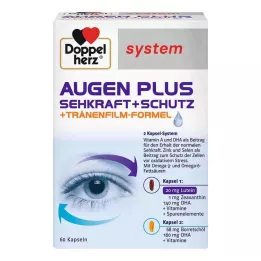DOPPELHERZ Eyes plus Vision+Protection sistem kapsule, 60 kos