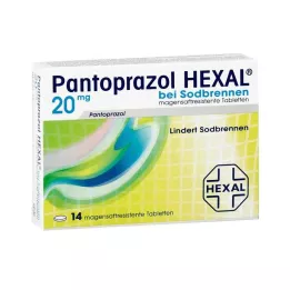 PANTOPRAZOL HEXAL b.Zgaga gastrorezistentne tablete, 14 kom