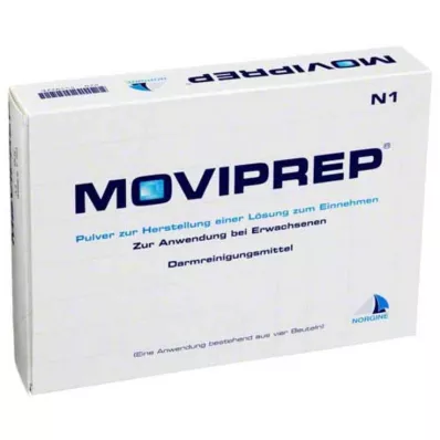 MOVIPREP Prašek za pripravo raztopine za peroralno uporabo, 1 kos