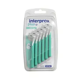 INTERPROX plus mikro zelena medzobna ščetka, 6 kos