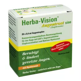 HERBA-VISION Eyebright sine kapljice za oko, 20X0,4 ml
