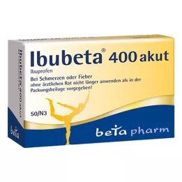IBUBETA 400 akutnih filmsko obloženih tablet, 50 kom