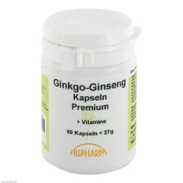 GINKGO+GINSENG Premium kapsule, 60 kos