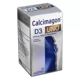 CALCIMAGON D3 Uno žvečljive tablete, 60 kos
