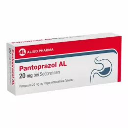 PANTOPRAZOL AL 20 mg v sodbr.gastrični kislini res. tablete, 7 kom