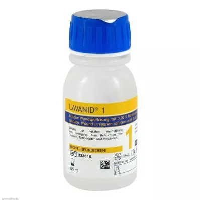 LAVANID 1 raztopina za izpiranje ran, 125 ml LAVANID 1 raztopina za izpiranje ran, 125 ml