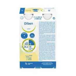 DIBEN DRINK Vanilija 1,5 kcal/ml, 24X200 ml