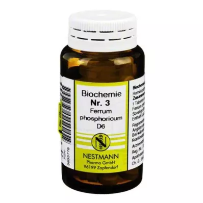 BIOCHEMIE 3 Ferrum phosphoricum D 6 tablet, 100 kom BIOCHEMIE 3 Ferrum phosphoricum D 6 tablet, 100 kom