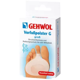 GEHWOL Blazinica za stopalo G velika, 2 kosa