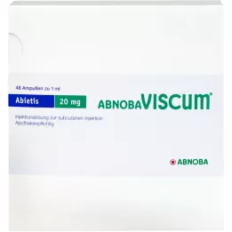 ABNOBAVISCUM Abietis 20 mg ampule, 48 kos