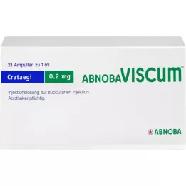 ABNOBAVISCUM Crataegi 0,2 mg ampule, 21 kos