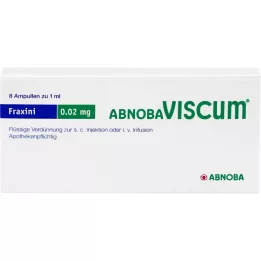 ABNOBAVISCUM Fraxini 0,02 mg ampule, 8 kos