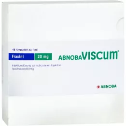 ABNOBAVISCUM Fraxini 20 mg ampule, 48 kos
