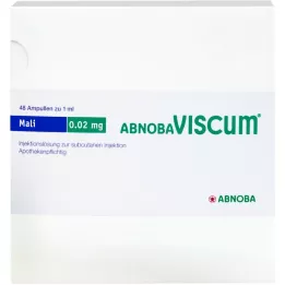 ABNOBAVISCUM Mali 0,02 mg ampule, 48 kos