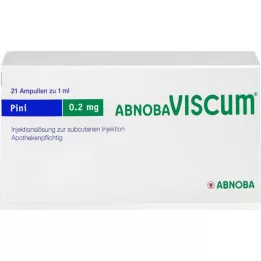 ABNOBAVISCUM Pini 0,2 mg ampule, 21 kos
