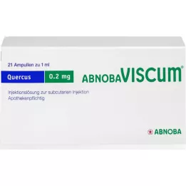 ABNOBAVISCUM Quercus 0,2 mg ampule, 21 kos