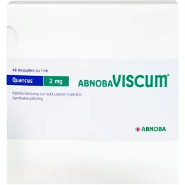 ABNOBAVISCUM Quercus 2 mg ampule, 48 kos