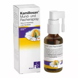 KAMILLOSAN Pršilo za usta in grlo, 30 ml