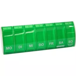 ANABOX 1x7 zelena, 1 kos