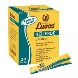 LUVOS Ultrafine porcijske vrečke z zdravilno glino, 20X6,5 g