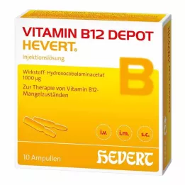 VITAMIN B12 DEPOT Hevert ampule, 10 kos
