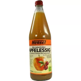 HENSEL Jabolčni kis naravno moten organski s 5 % acerole, 750 ml