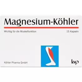 MAGNESIUM KÖHLER Kapsule, 1X15 kos