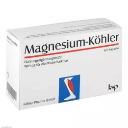 MAGNESIUM KÖHLER Kapsule, 1X60 kos