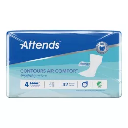 ATTENDS Contours Regular 4 šablone, 42 kos