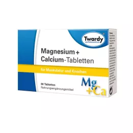 MAGNESIUM+CALCIUM tablete, 60 kos