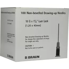 STERICAN Kanile 18 Gx1 1/2 1,1x40 tope, 100 kos