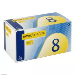 NOVOFINE 8 kanil 0,30x8 mm, 100 kos
