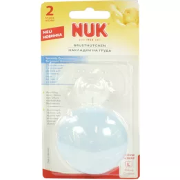 NUK Silikonski ščitniki za bradavice velikost L, 2 kom