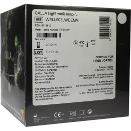 WELLION CALLA lahki krvni sladkor mg set mmol/l beli, 1 kos