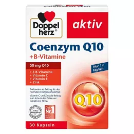 DOPPELHERZ Koencim Q10+B vitamini kapsule, 30 kos