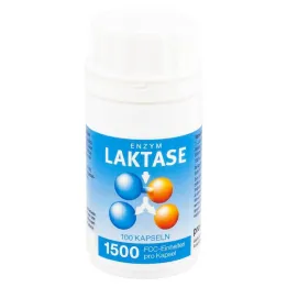 Laktaza 1500 FCC encimske kapsule, 100 kosov