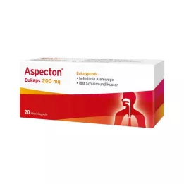ASPECTON Eukaps 200 mg mehke kapsule, 20 kos